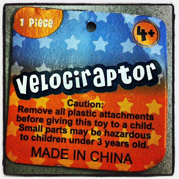 Chinese Velociraptor May Be Hazardous