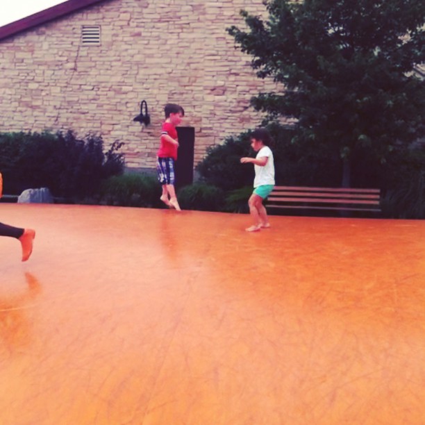 Jumping at Fair Oaks Farms