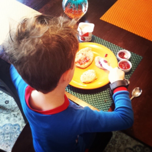 Easter Egg toast