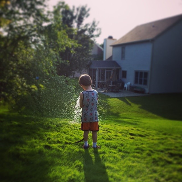 Playing with water