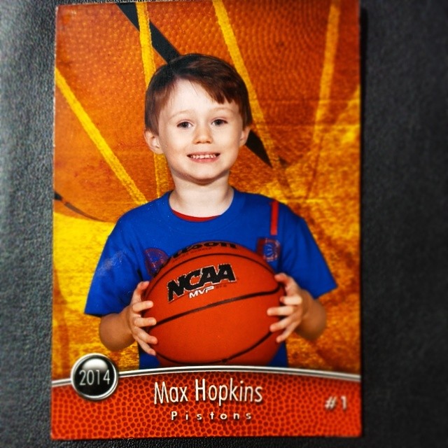 Max's First Trading  Card