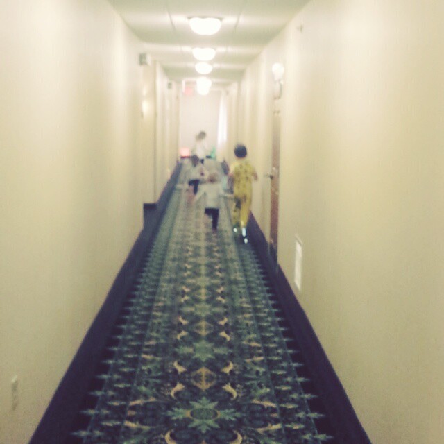 Walking the halls