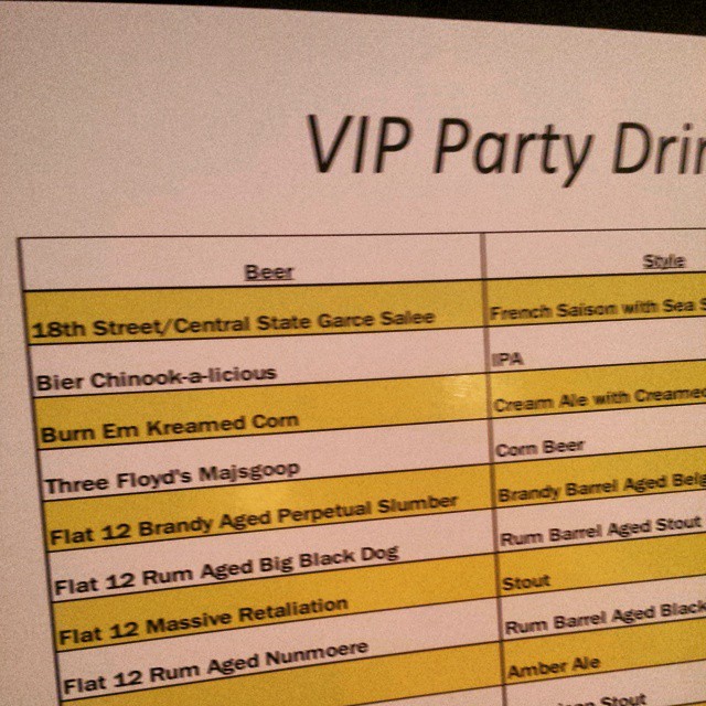 First on the list tonight at VIP Boombozz. Props to @chris_bly