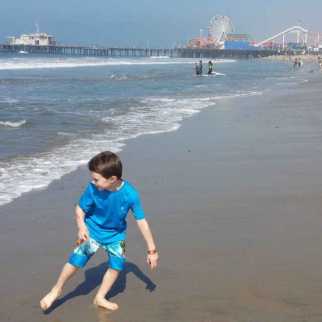 Max is still thinking about the waves chasing him...