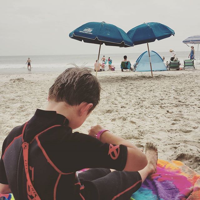 Beach break for Sno-cone