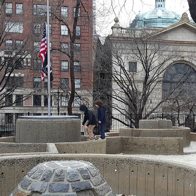 Max met a barefooted buddy named Miles when it was 62 degrees in Central Park NYC on January 10th, 2016. They became fast friends and played inseparably for nearly an hour. When Miles' father inquired with us about meeting again in the future, they learned that Max was from a state very far away from New York: Indiana. It was hard for both boys to say goodbye, but they learned that great friends may be found anywhere. All it takes is an open heart and a mutual respect.