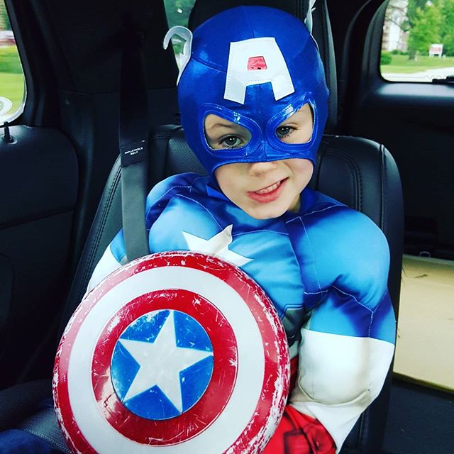 It's superhero day at Kindercare today, but we know that EVERY day is superhero day for Max