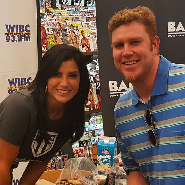 Thanks so much to @dloesch and @thechrisloesch for coming to Indy and representing the real rebellion. #punkrock