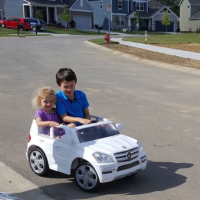 Max & Claire, out for a ride
