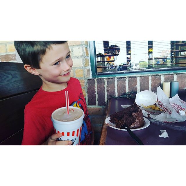 Chocolate Cake + Chocolate Malt.