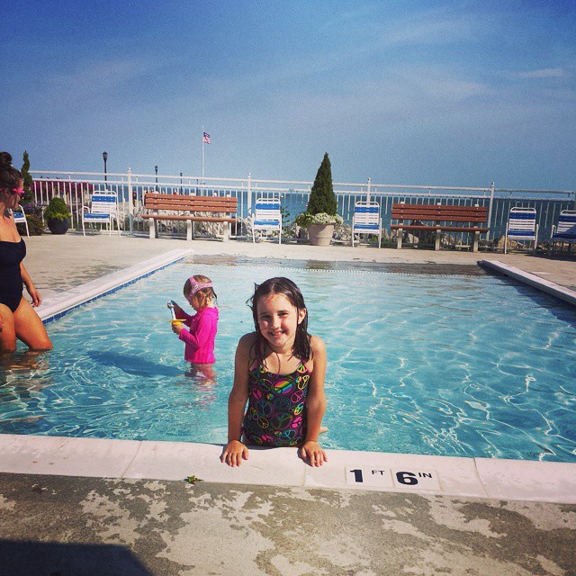 Maya @ the pool
