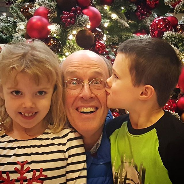 With Grandpa in Ohio! Merry Christmas!