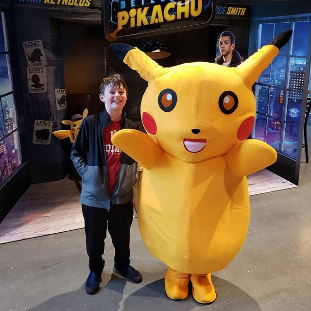 Here tonight for Avengers Endgame.. but excited for Detective Pikachu!